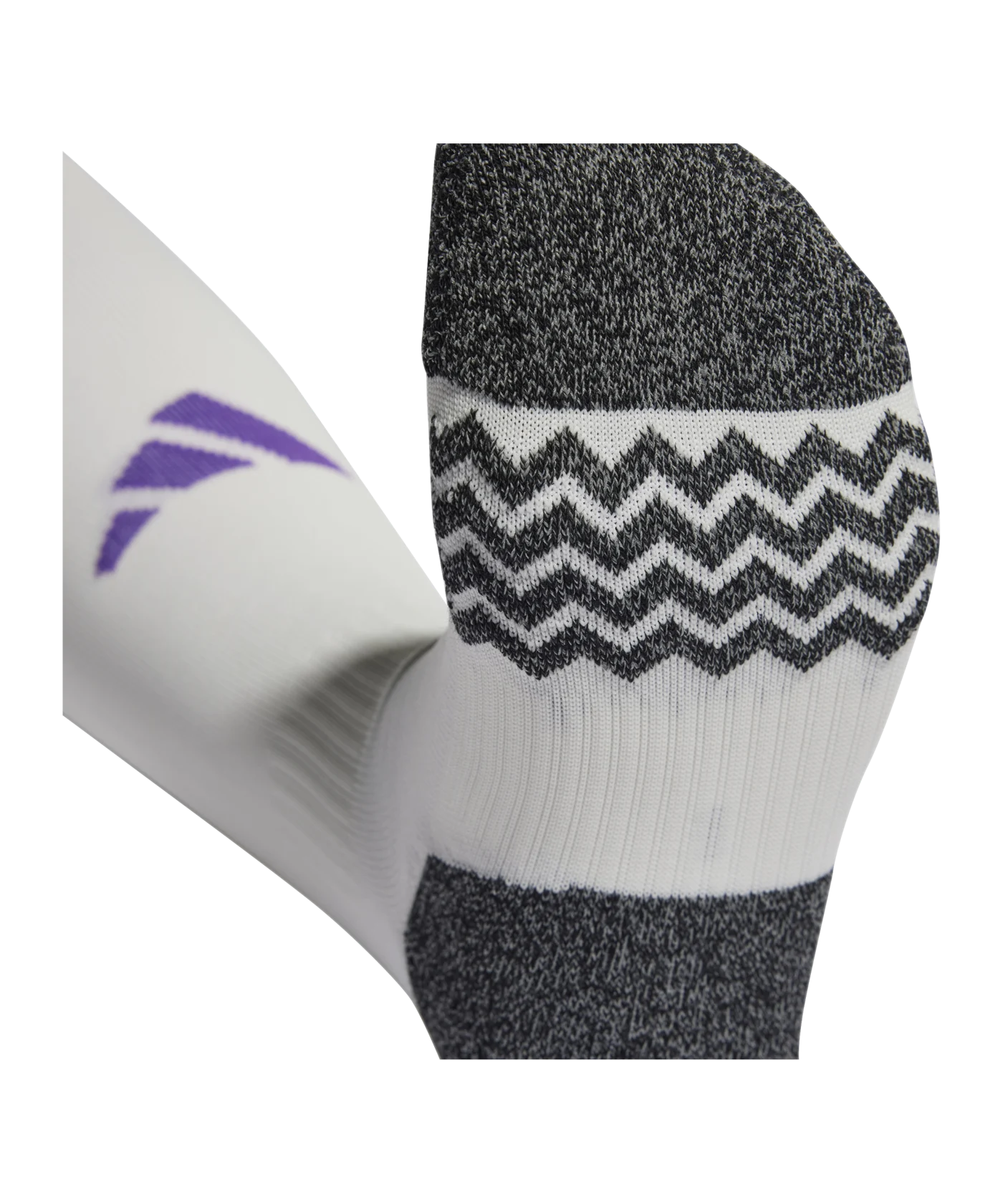 adidas Adisock 23 Strumpfstutzen Weiss Lila Grau