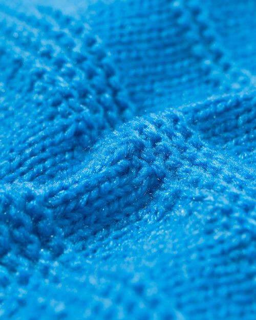 pull en maille femme Zelda bleu