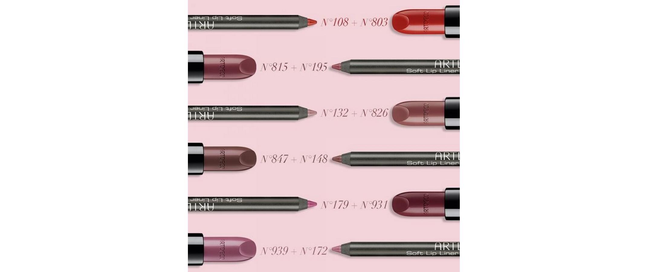 Lip Liner Soft Waterproof 158 magic mauveWasserfester Lip Liner mit natürlichen Antioxidantien und Vitamin E
