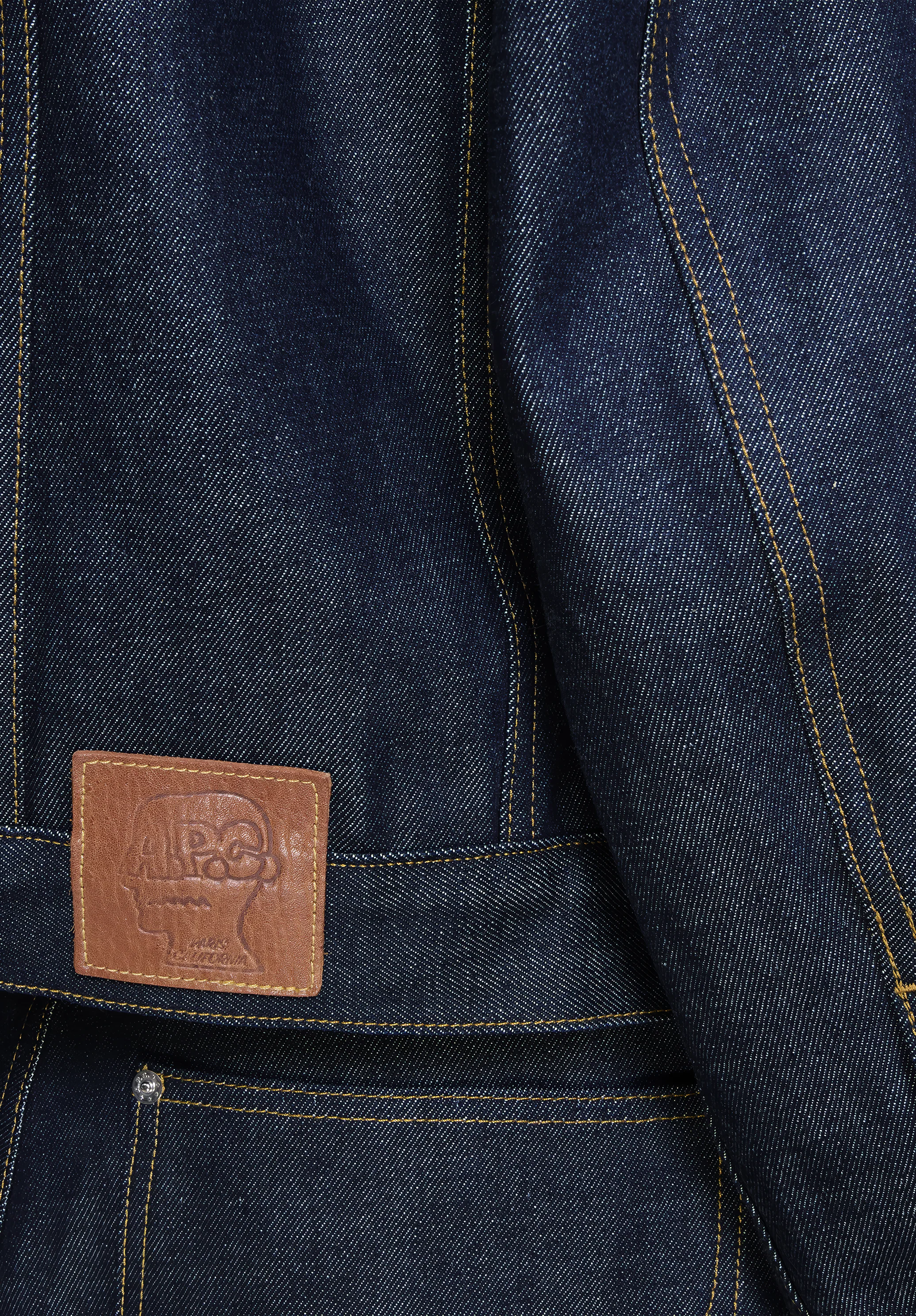 trucker jacket braindead - Indigo
