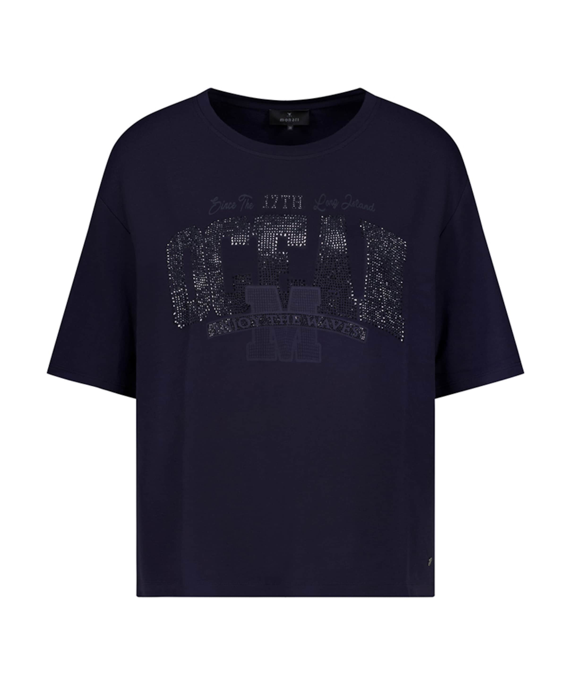 Monari Dames T-shirt blauw