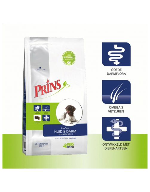 Prins Procare Veterinary Diet Skin Support Eend - Hondenvoer