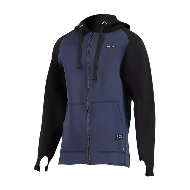 Sweat néoprène PROLIMIT Zipped Hoody 1.5mm Slateblack