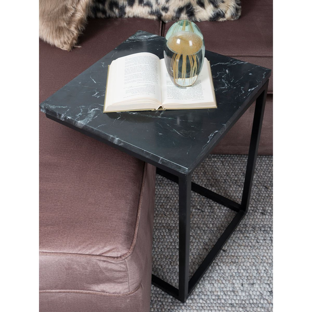 Laptoptafel Mitch Wit/Zwart