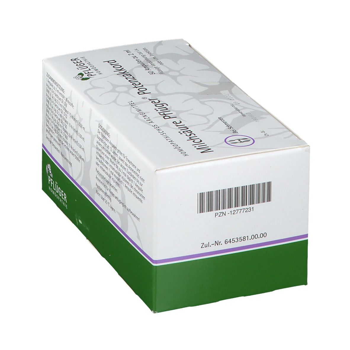 Milchsäure Pflüger® Potenzakkord