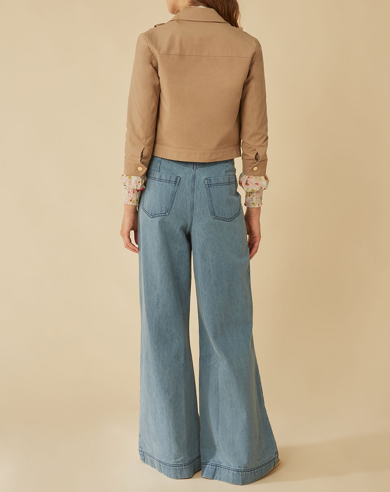 Manoush Jean Large Amerinjean bleu