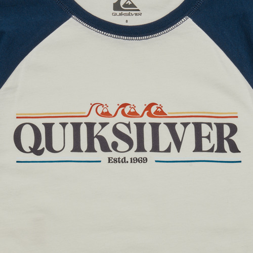 Quiksilver - RAGLAN LS - Blanc