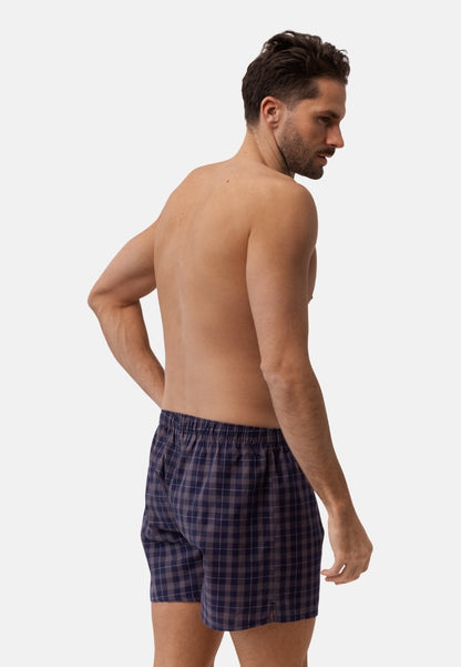 BOXERSHORTS I VÆVET ØKOLOGISK BOMULD