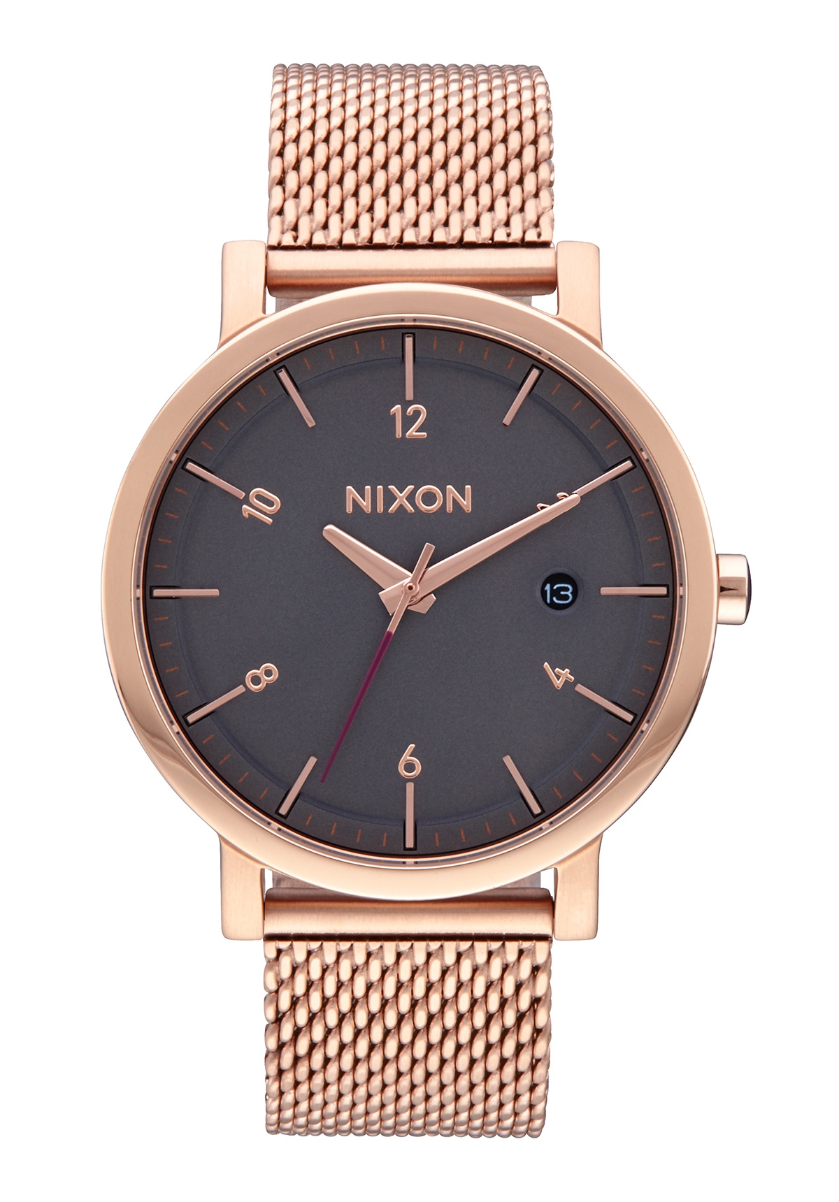 Nixon The Rollo 38 SS All Rose Gold / Charcoal A1087-2449
