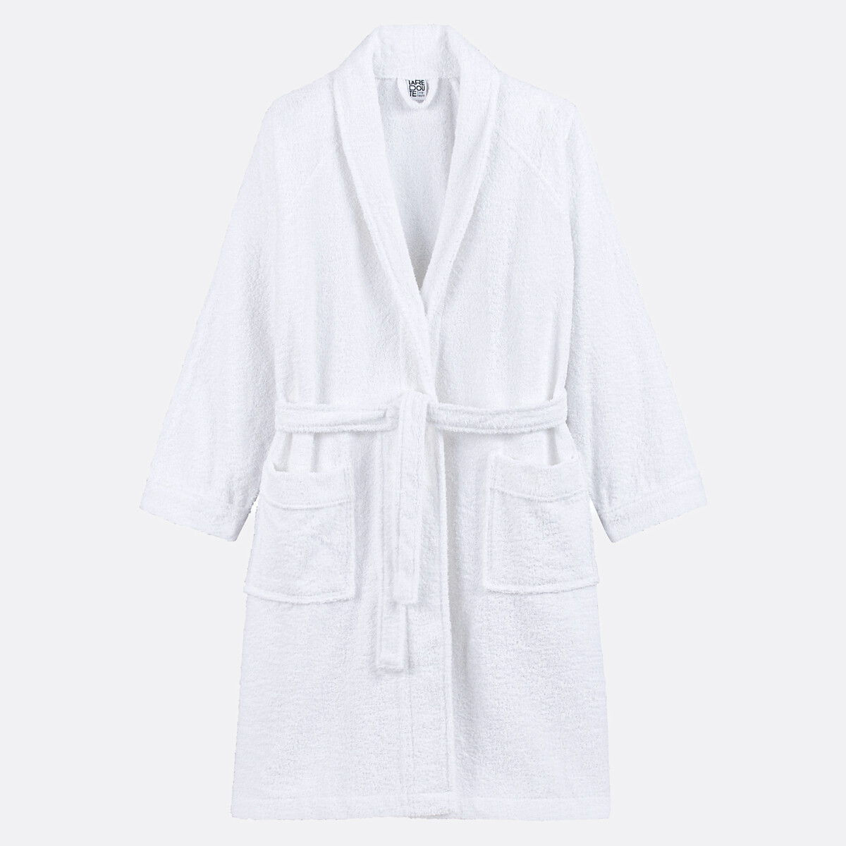 LA REDOUTE INTERIEURS<br>Roupão atoalhado, gola xale, 450g/m², Haxel