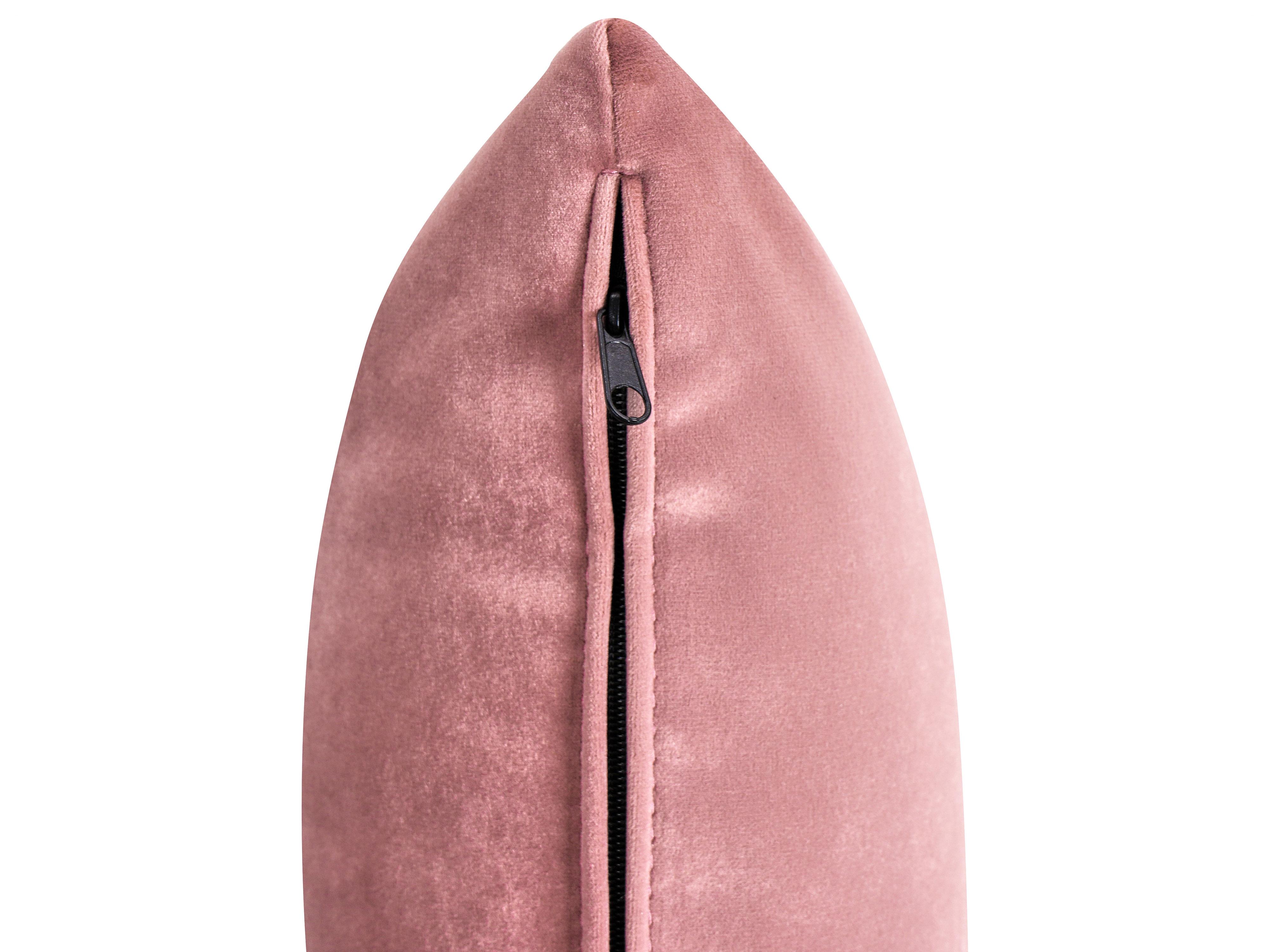 Bank 3-zits LUVOS Fluweel Roze