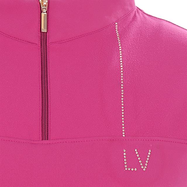 Trainingsshirt La Valencio LVWillow Donkerpaars