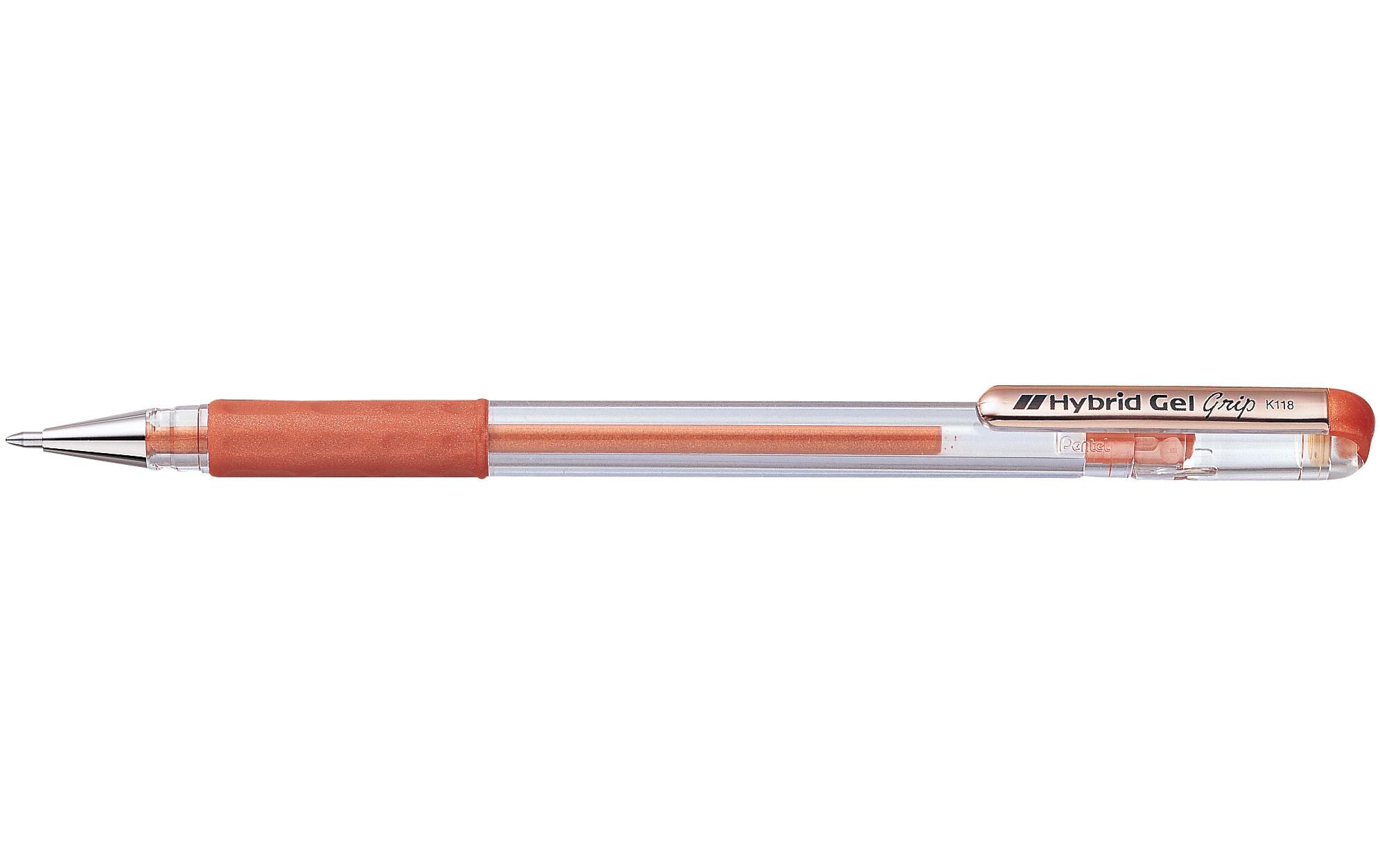 Gelschreiber Hybrid Grip 0.4 mm, BronzeGel-Roller