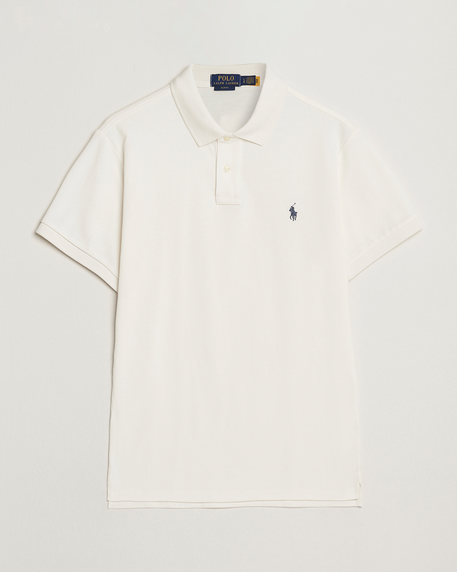 Polo Ralph Lauren Slim Fit Polo Pale Cream