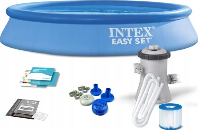 Intex - Easy Set Pool Med Filter Pumpe - 305 X 61 CM - 3.077 L