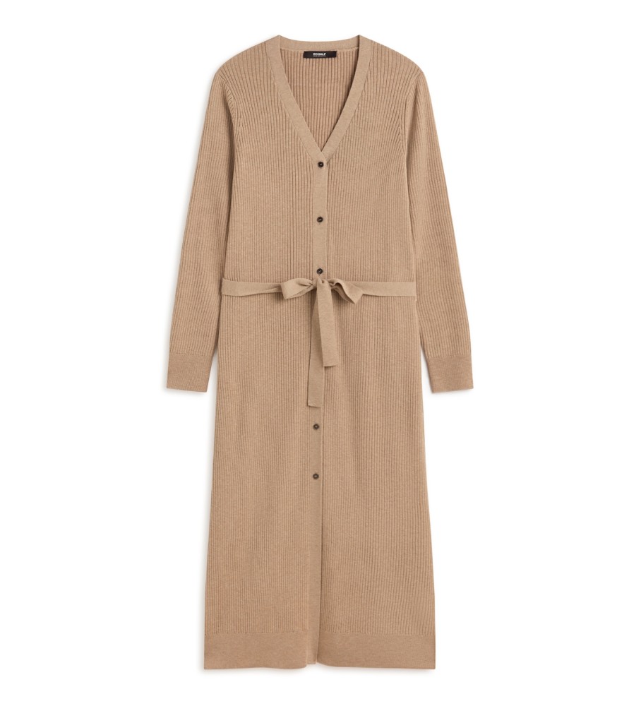 Vestido marrom Romero da ECOALF