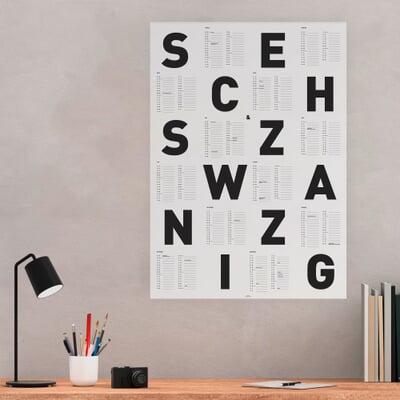 Wandkalender Mono 2026