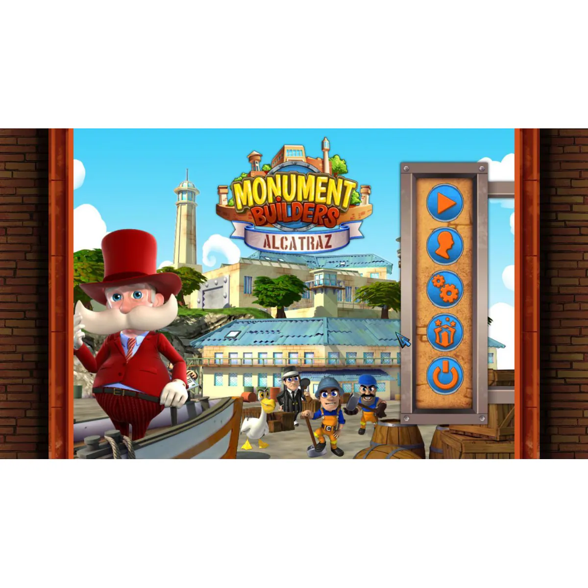 Monument Builders - Alcatraz - PC Windows,Mac OSX