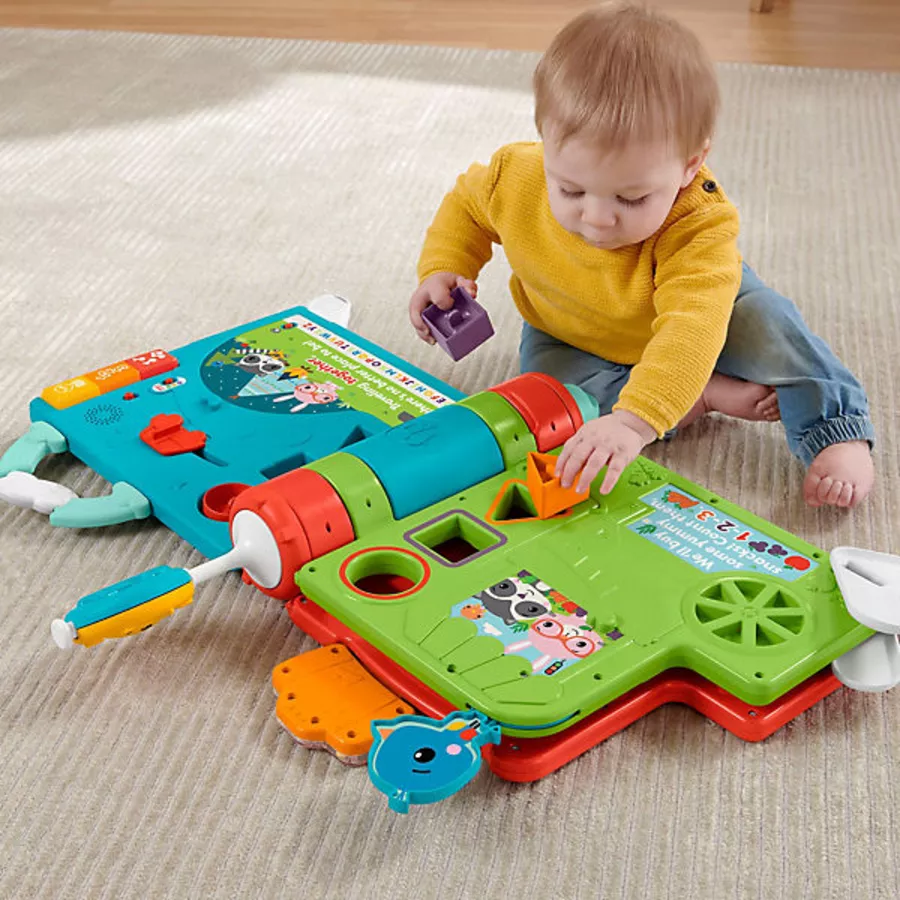 Fisher Price Sitz- und Stehbuch