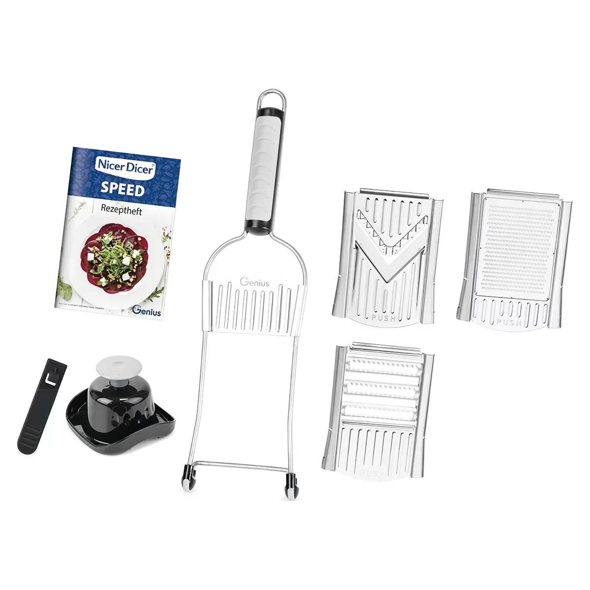 Küchenmesser Genius Silber