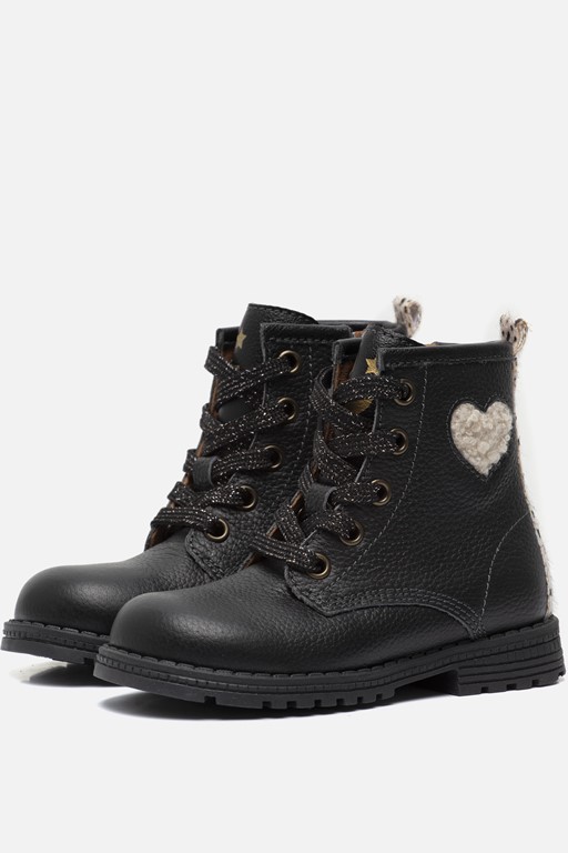 Muyters Animal Veterboots zwart Leer