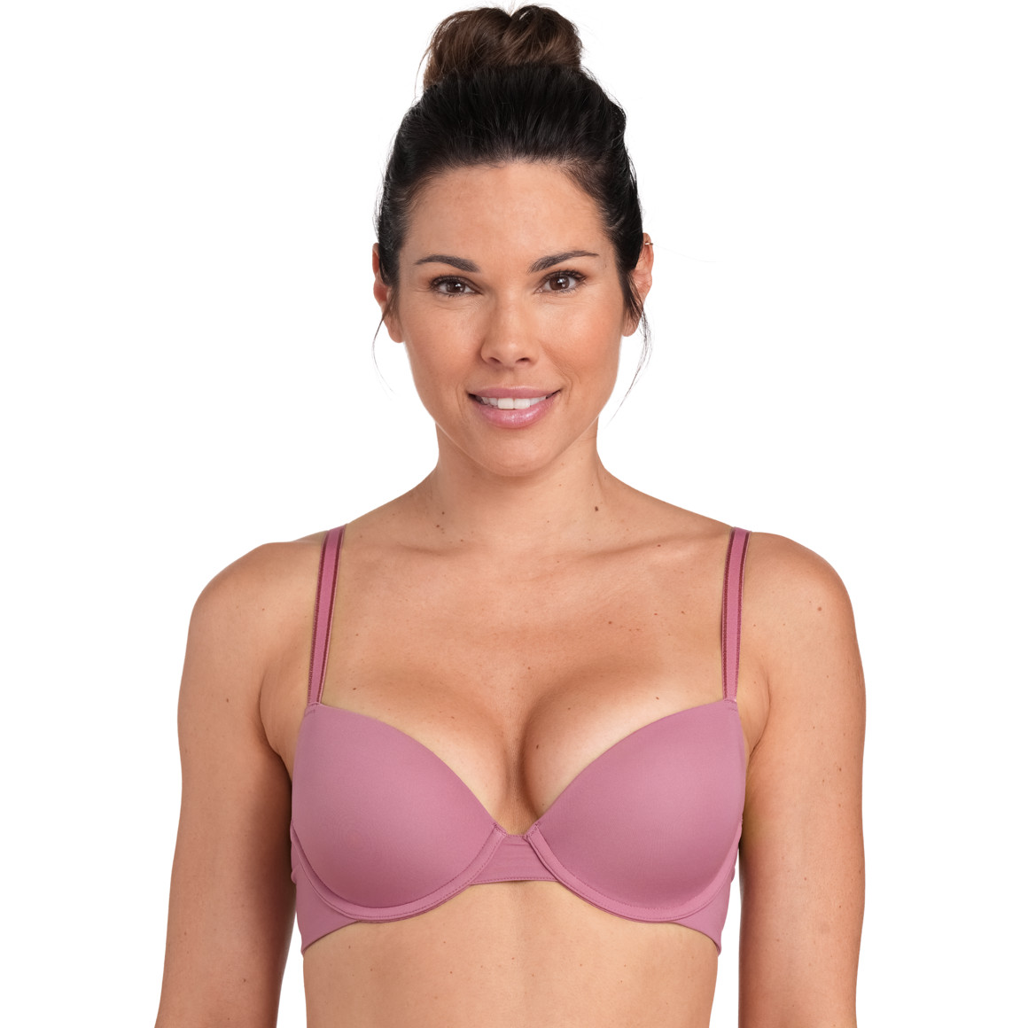 Gina Benotti Damen Bügel-BH im Basic-Look beere