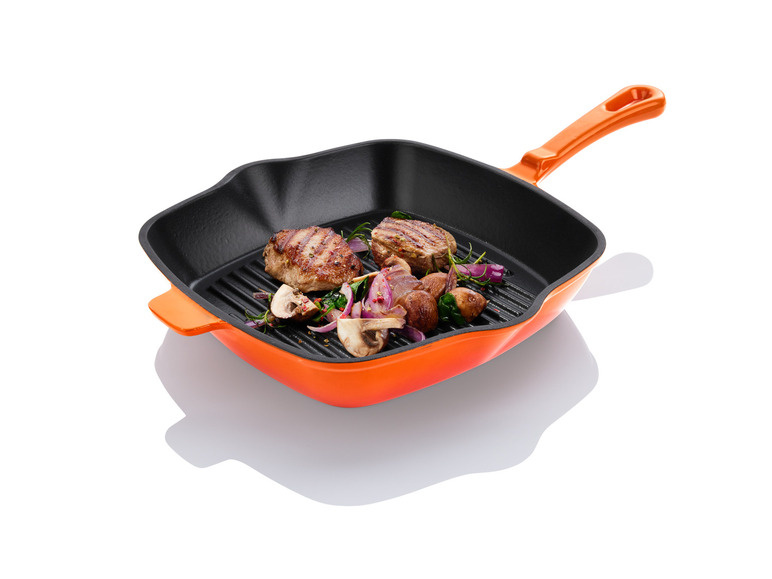 Gietijzeren grillpan 24,5 cm