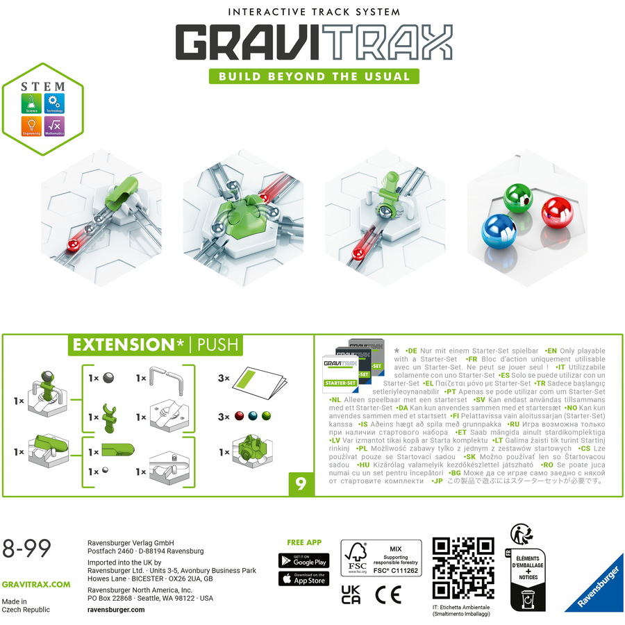 Ravensburger GraviTrax Extension Push