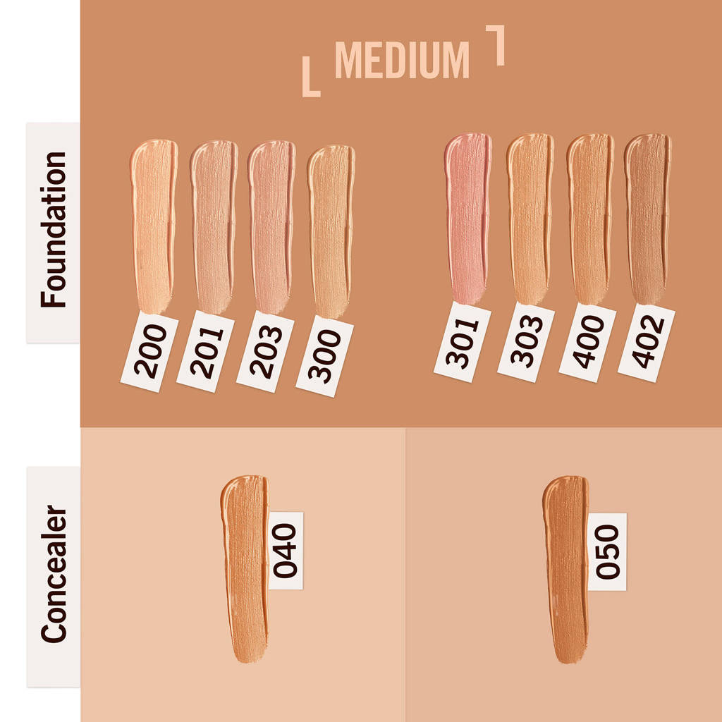 TopperMatch Perfection Foundation - 400 Natural Beige - Beige