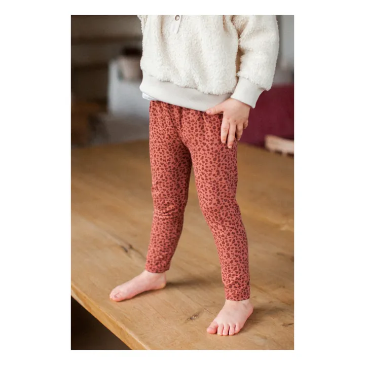 Marlot Paris Legging Léopard Mikky | Rose