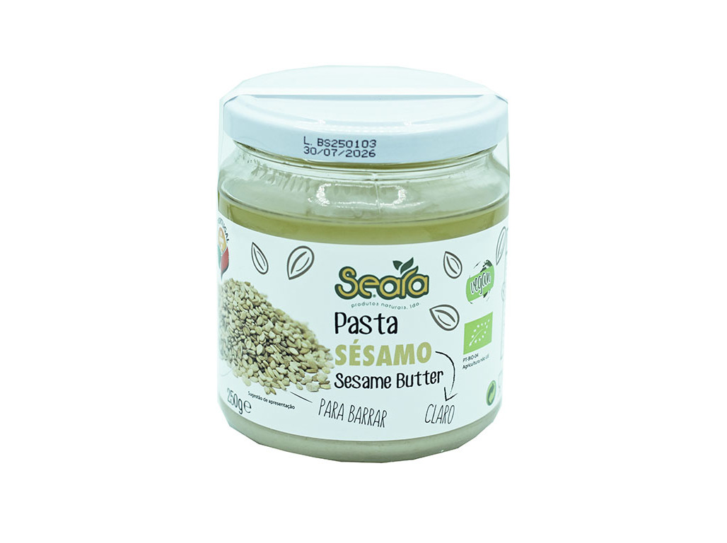 PASTA SÉSAMO (TAHIN) SEARA CLARA BIO 250G