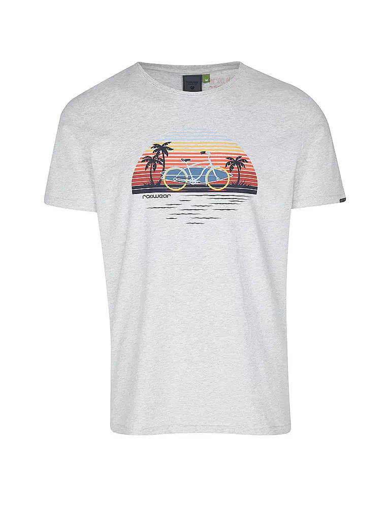 RAGWEAR T-Shirt SIRIL hellgrau