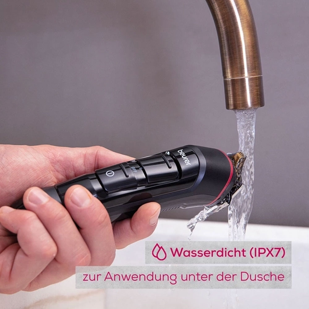 MultiGroomer MN9X Haarschneider Elektrischer Rasierer Trimmer mit 11 Aufsätzen (10057) - Schwarz