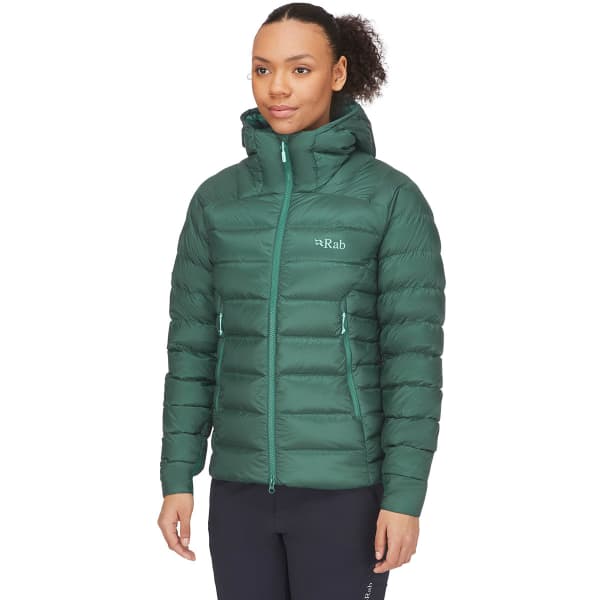 Doudoune alpinisme RAB ELECTRON PRO JKT W GREEN SLATE