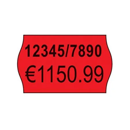 AVERY Zweckform RPLP1626 Preisauszeichner-Etiketten, 26 x 16 mm, rot