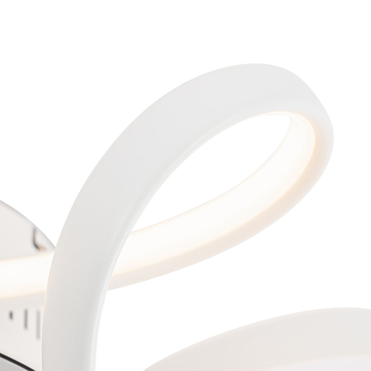 Plafondventilator wit 55cm incl. LED dimbaar met afstandsbediening - Mandy
