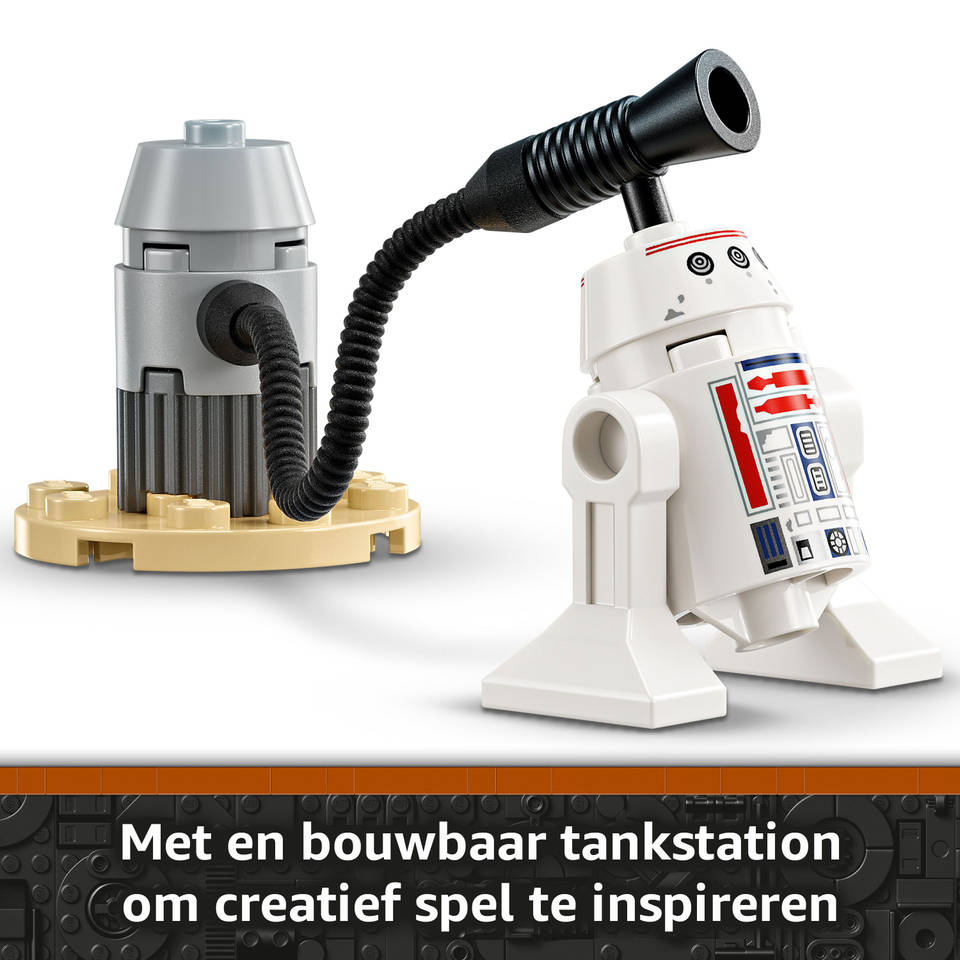 LEGO Star Wars Mando en Grogu's N-1 Starfighter 75410