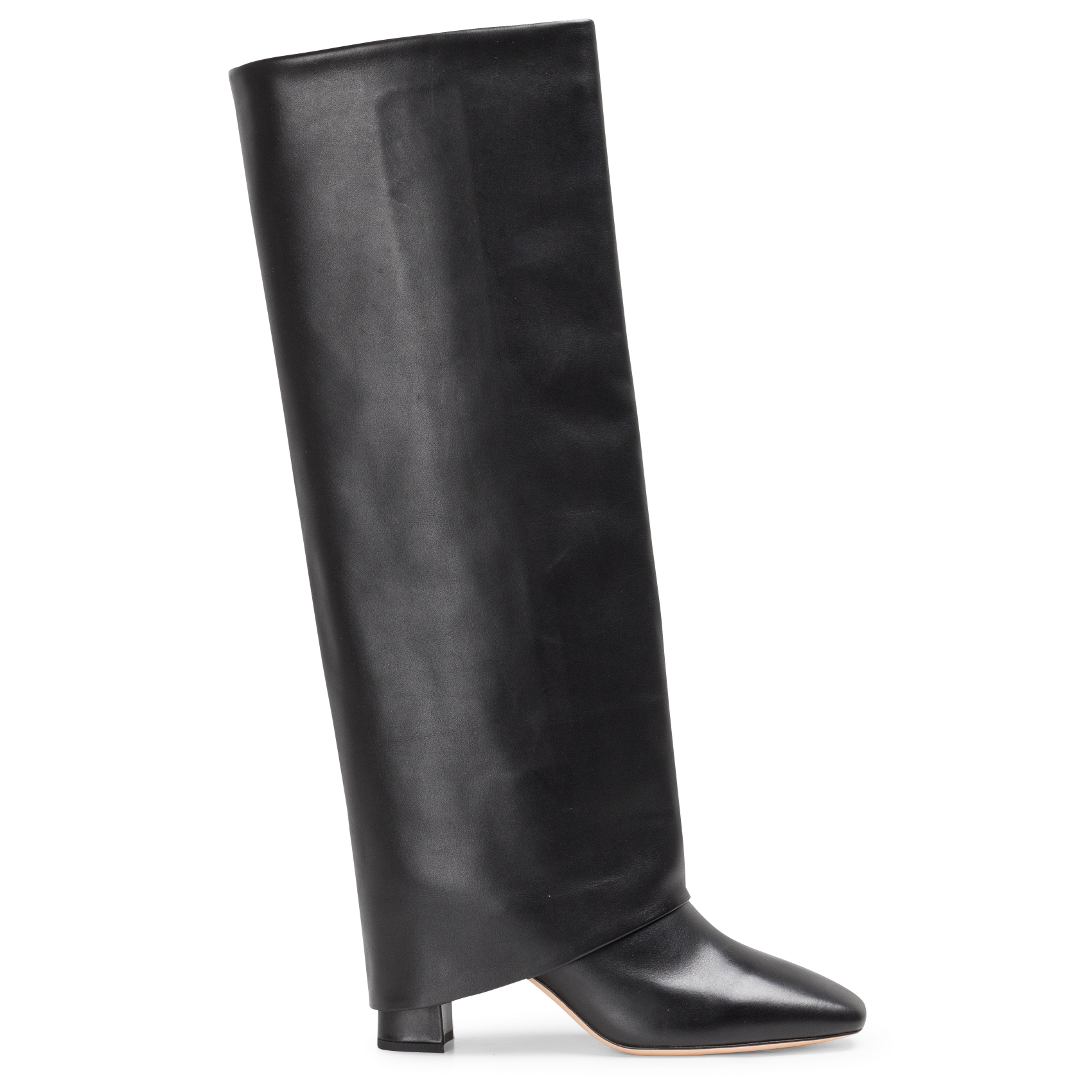 NOLAN - Bottes en cuir de veau| Noir