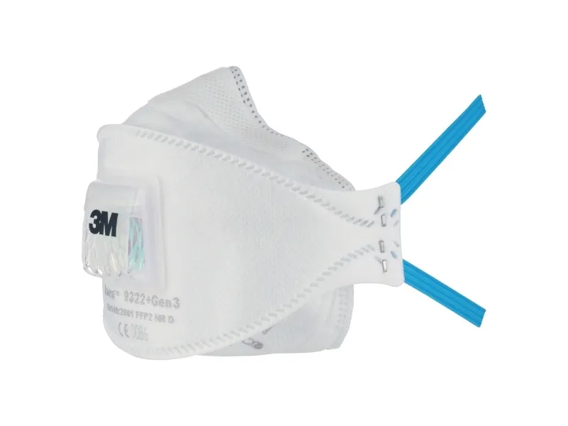 3M Aura 9322  Gen3 finstøvmaske med ventil, FFP2 - (10 stk.)