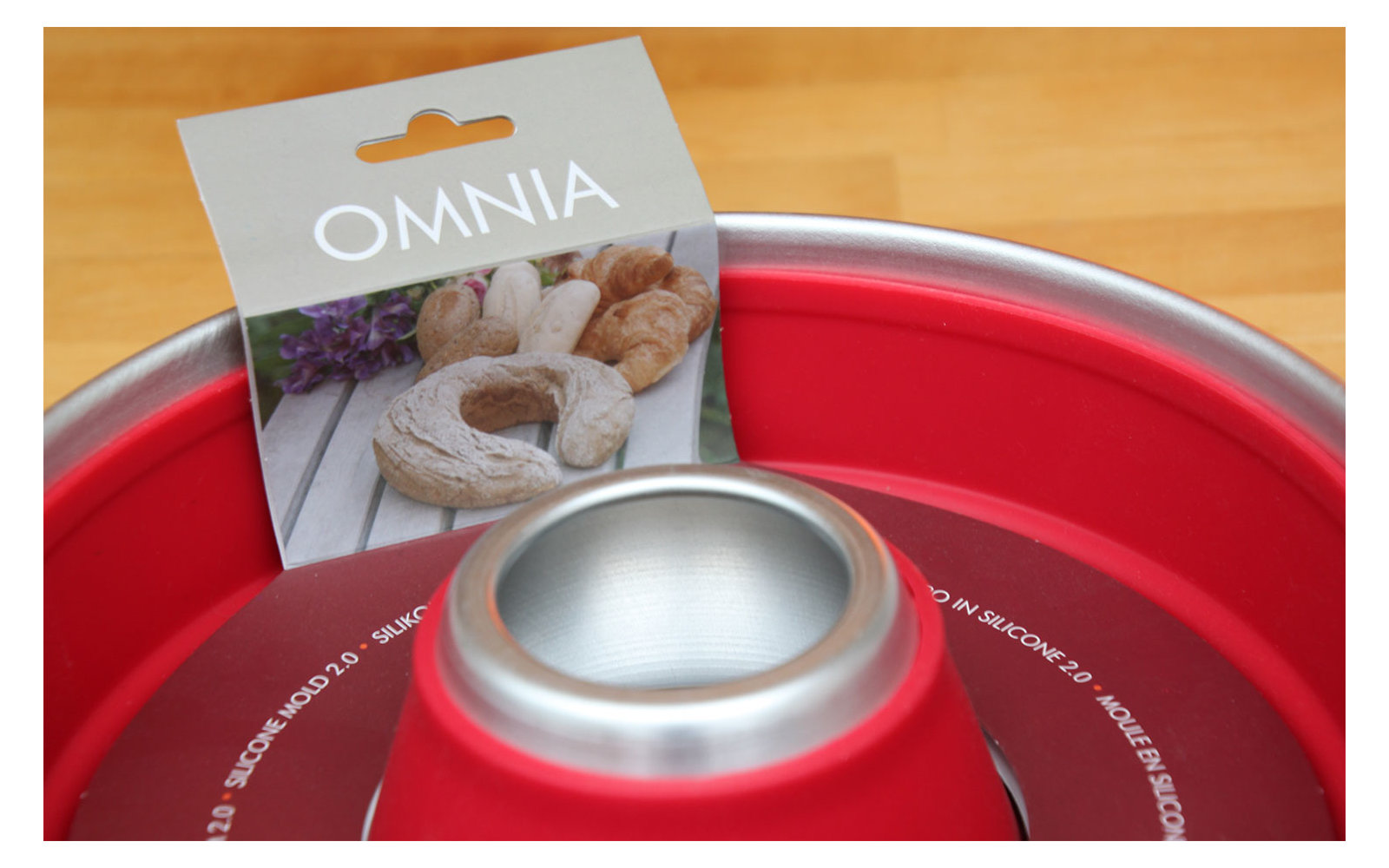 Omnia Duo Pack Silikonbackform für Campingbackofen