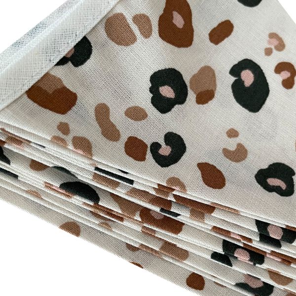 Bink Bedding Leopard Vlaggenlijn - Maat L - Leopardprint