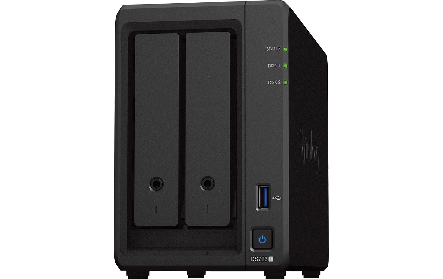 NAS DiskStation DS723+ 2-bay Seagate Ironwolf 8 TB<br>Leistungsstarker NAS mit zwei Einschüben