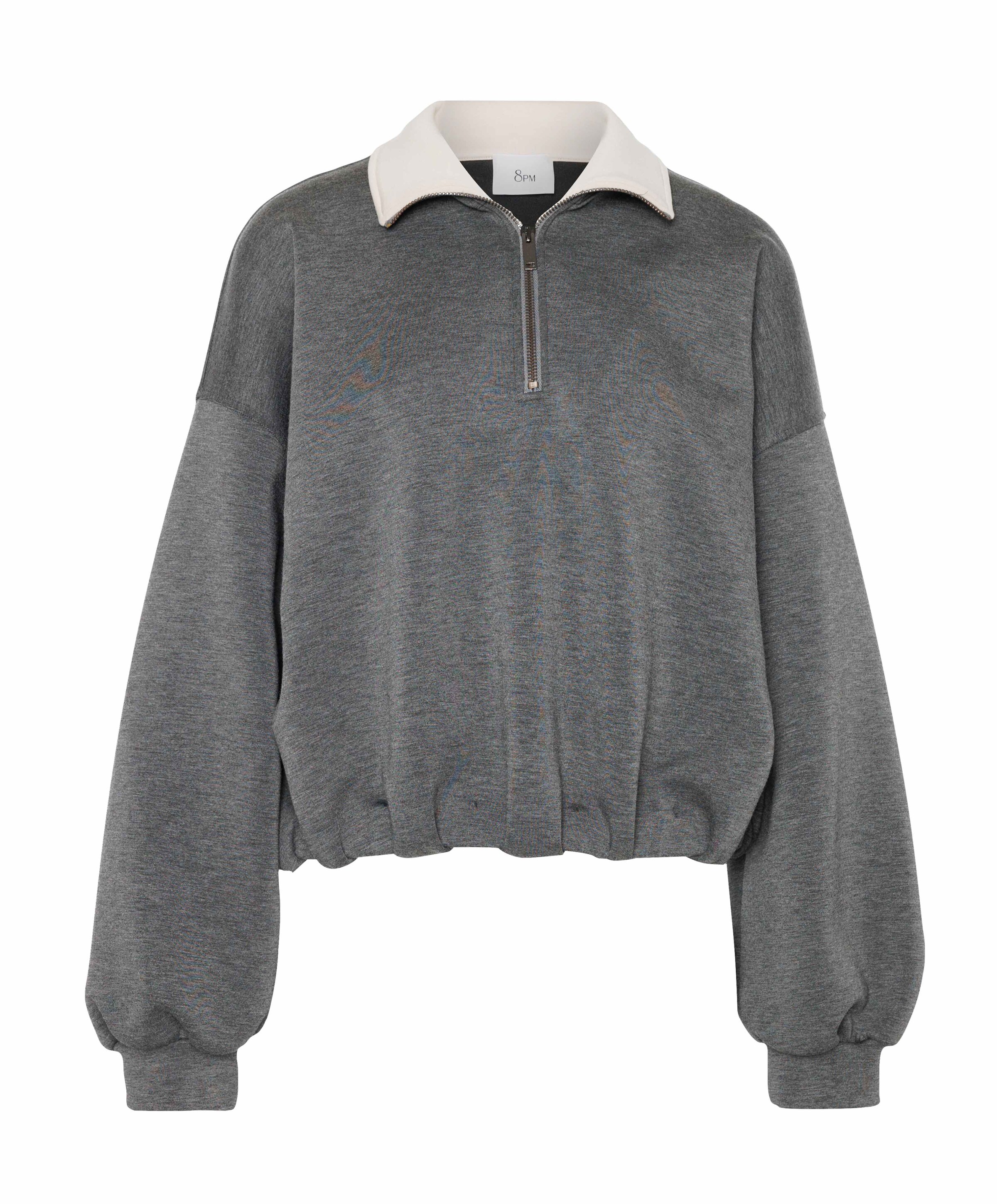 8PM Dames sweater grijs