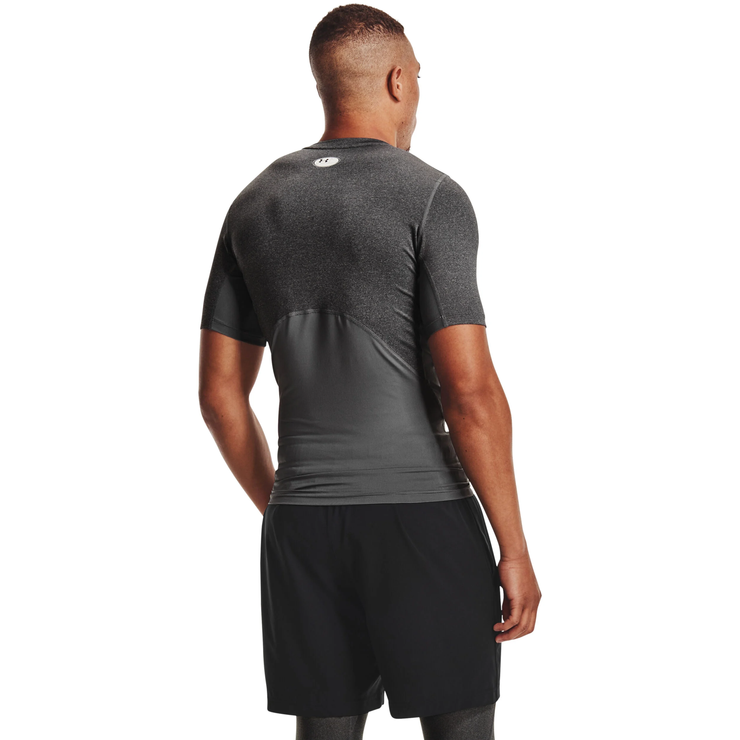 Under Armour Heatgear Comp T-shirt Hommes - Gris Foncé