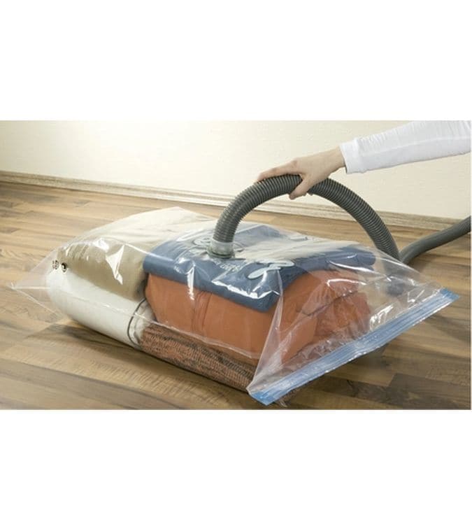 Wenko Vakuumbeutel 55 cm x 90 cm, 2 Stück Vakuum Aufbewahrungssystem