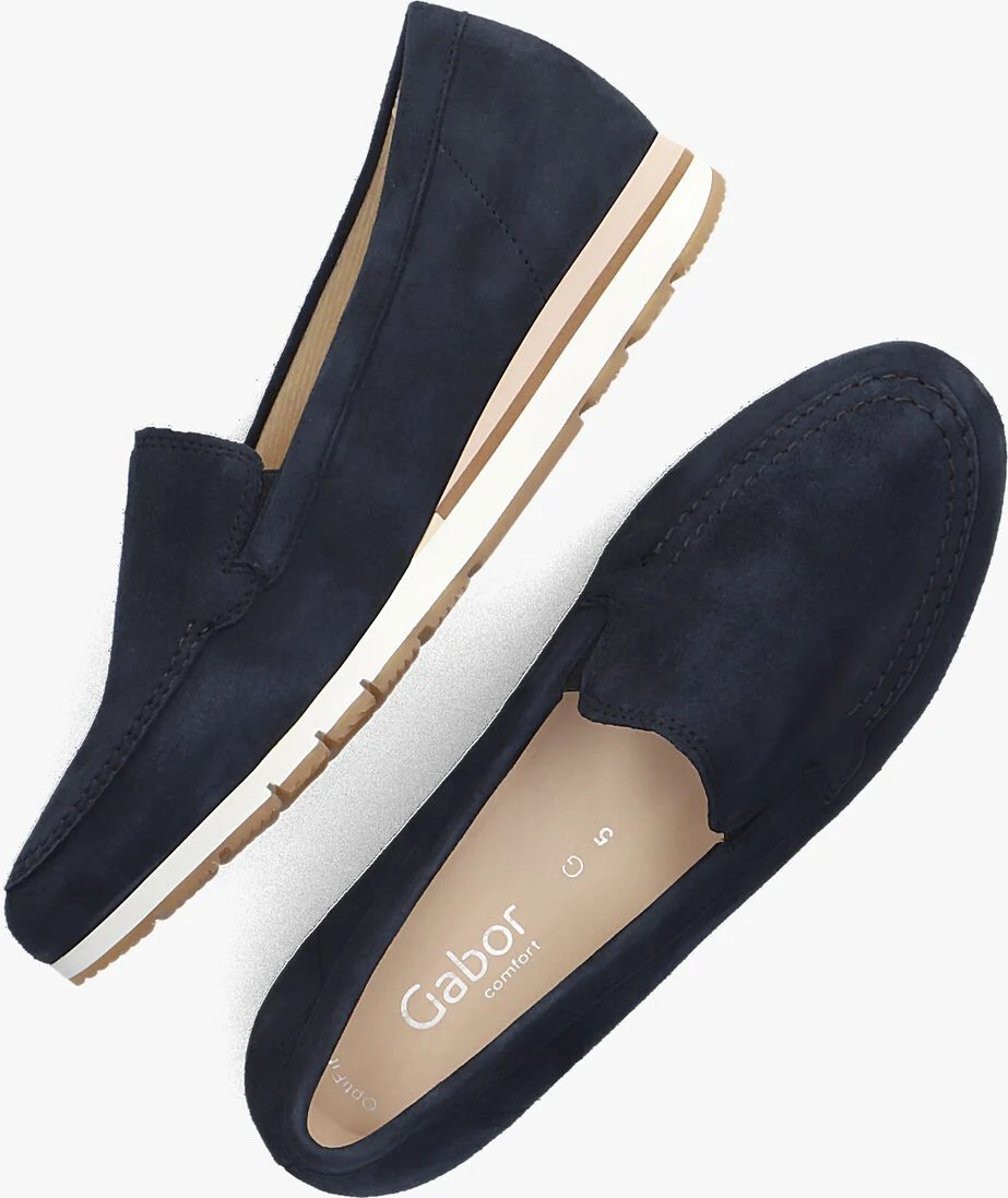 GABOR blauwe gabor loafers 444