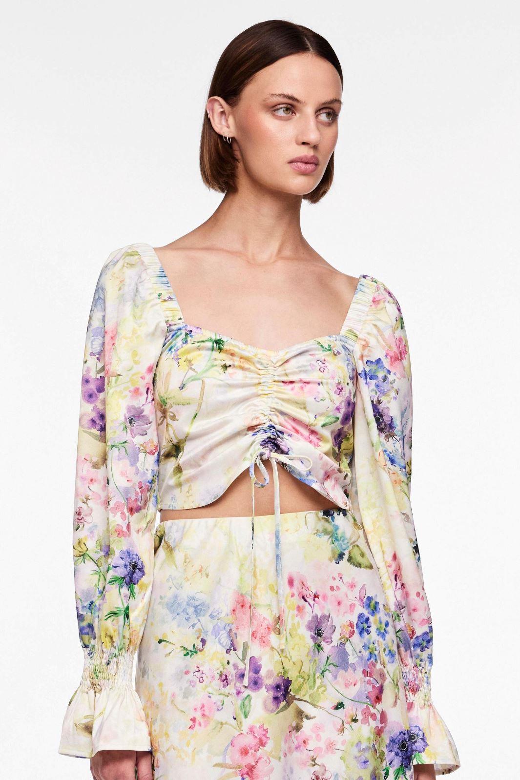 Pieces Pcmari Ls Tie Top