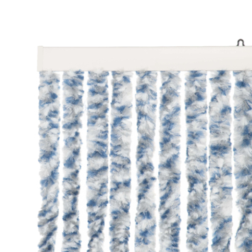 Livn deurgordijn Chenille blauw 100x230 cm