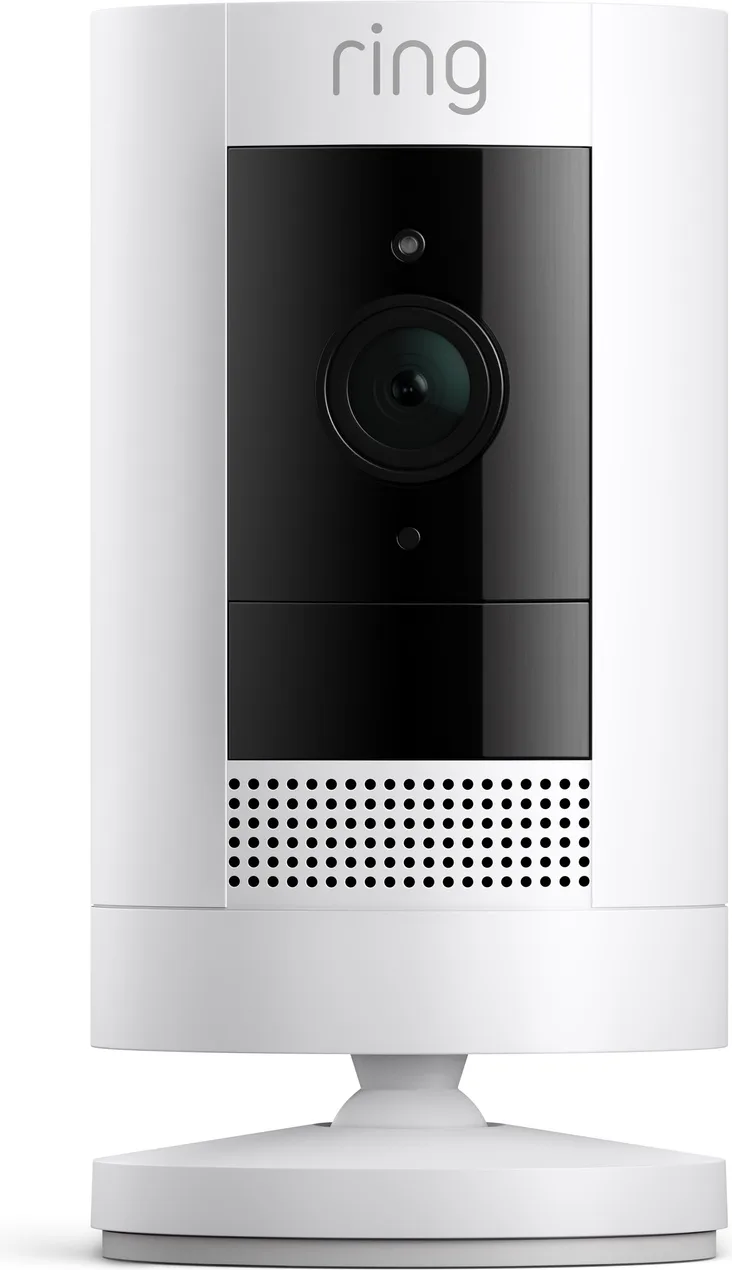Ring Stick Up Cam Battery Blanc Caméra de surveillance