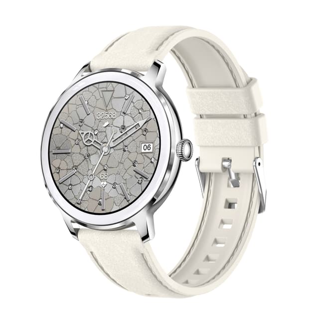 Smartwatch med puls-, blodtryks- og iltmåler Rose guld